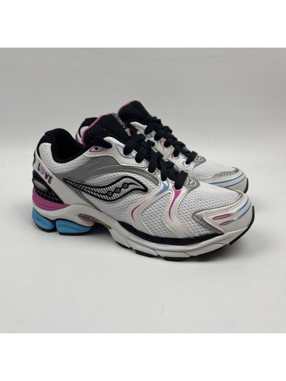 Saucony Progrid Triumph 4 x Keith Haring Love S60974-1 New Wom Sz 6 US Sneakers